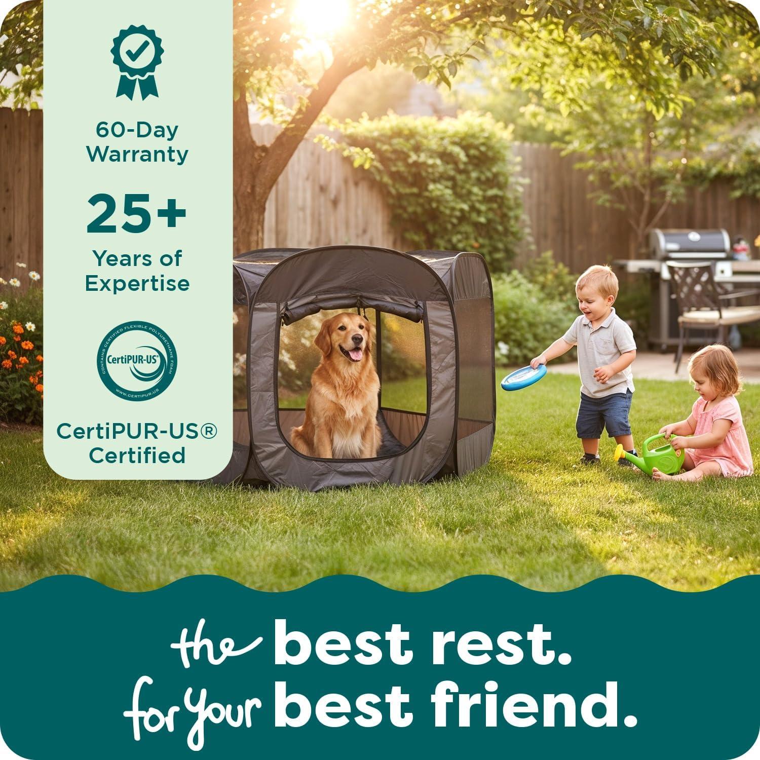 imageFurHaven Portable Pet Playpen for Dogs ampamp Cats Extra Large Indoor Kitten Playpen with Mesh Sides Foldable Dog Playpen for Small Dogs Pop Up Travel Dog Pen XLarge Sailor BlueSailor Blue