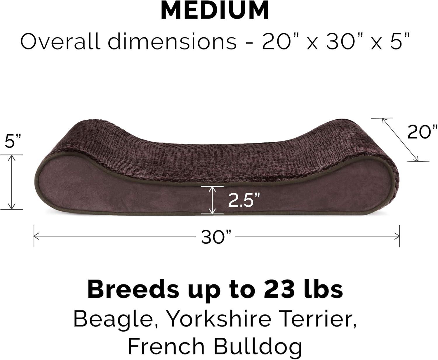 imageFurhaven Cooling Gel Dog Bed for Large Dogs w Removable Washable Cover For Dogs Up to 75 lbs Ultra Plush Faux Fur ampamp Suede Luxe Lounger Contour Mattress Chocolate JumboXLEspresso