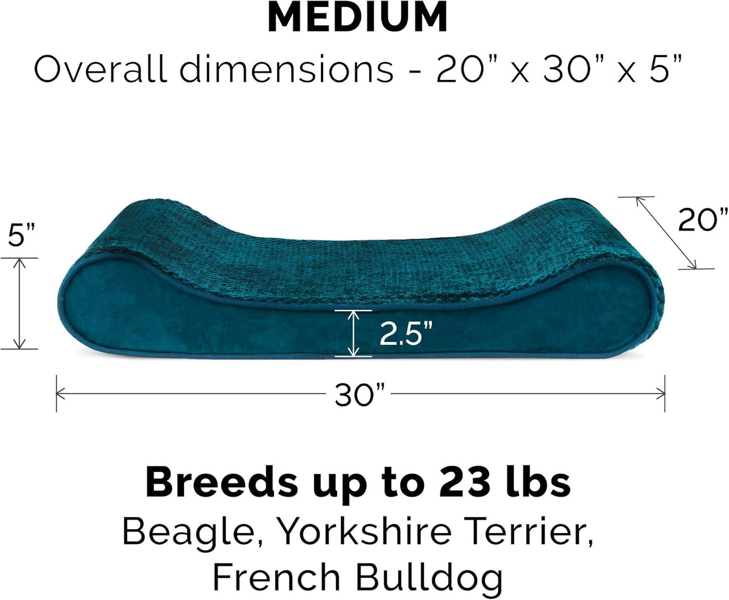 imageFurhaven Cooling Gel Dog Bed for Large Dogs w Removable Washable Cover For Dogs Up to 75 lbs Ultra Plush Faux Fur ampamp Suede Luxe Lounger Contour Mattress Chocolate JumboXLSpruce Blue Minky Plush Velvet Luxe