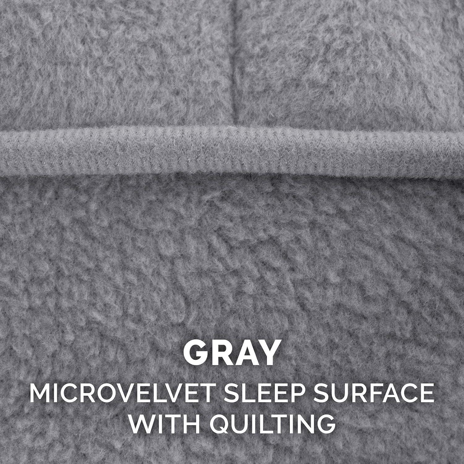 imageFurhaven Cooling Gel Dog Bed for Large Dogs w Removable Washable Cover For Dogs Up to 75 lbs Ultra Plush Faux Fur ampamp Suede Luxe Lounger Contour Mattress Chocolate JumboXLGray