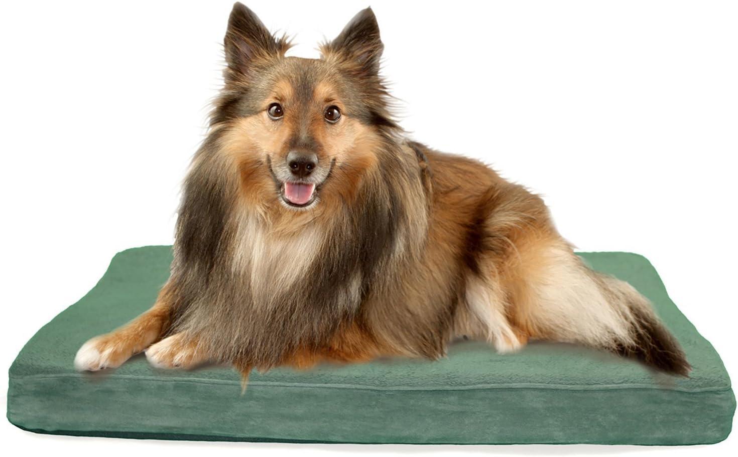 imageFurhaven Cooling Gel Dog Bed for Large Dogs w Removable Washable Cover For Dogs Up to 95 lbs Ultra Plush Faux Fur ampamp Suede Mattress Gray JumboXXLTerry Suede Espresso