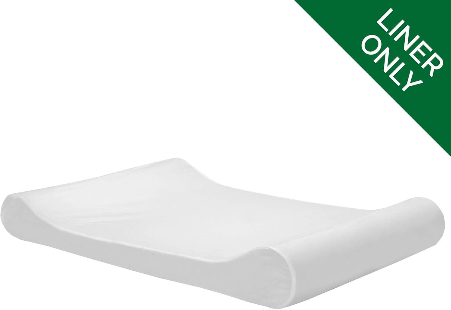 imageFurhaven Dog Bed Liner WaterResistant Contour Luxe Lounger Foam Mattress Protector Cover White Jumbo XLargeWhite