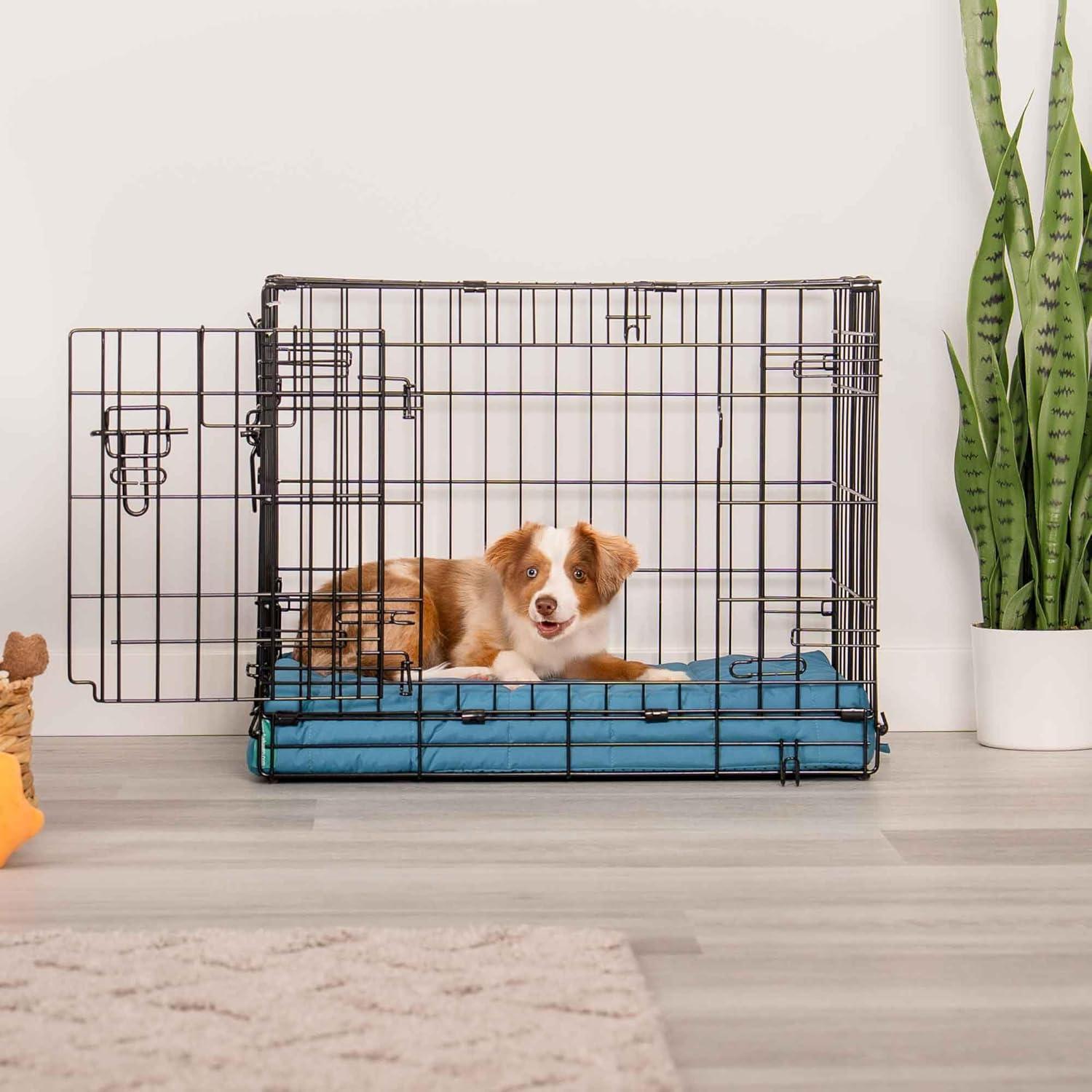 imageFurhaven Orthopedic Dog Bed for Large Dogs w Removable Washable Cover For Dogs Up to 95 lbs Ultra Plush Faux Fur ampamp Suede Mattress Gray JumboXLLagoon