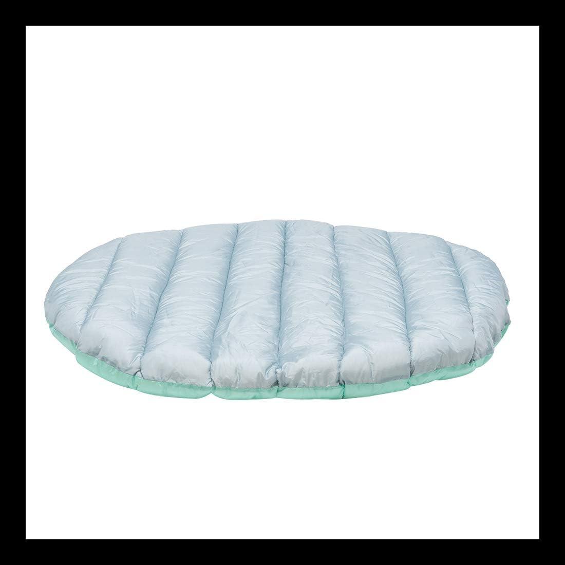 imageFurhaven Outdoor Travel Dog Bed for LargeMedium Dogs w Carry Bag Washable ampamp Foldable Great for Crates ampamp Kennels Trail Pup Travel Pillow Mat w Stuff Sack Bag PaprikaCamoPaw LargeAquaGranite Gray