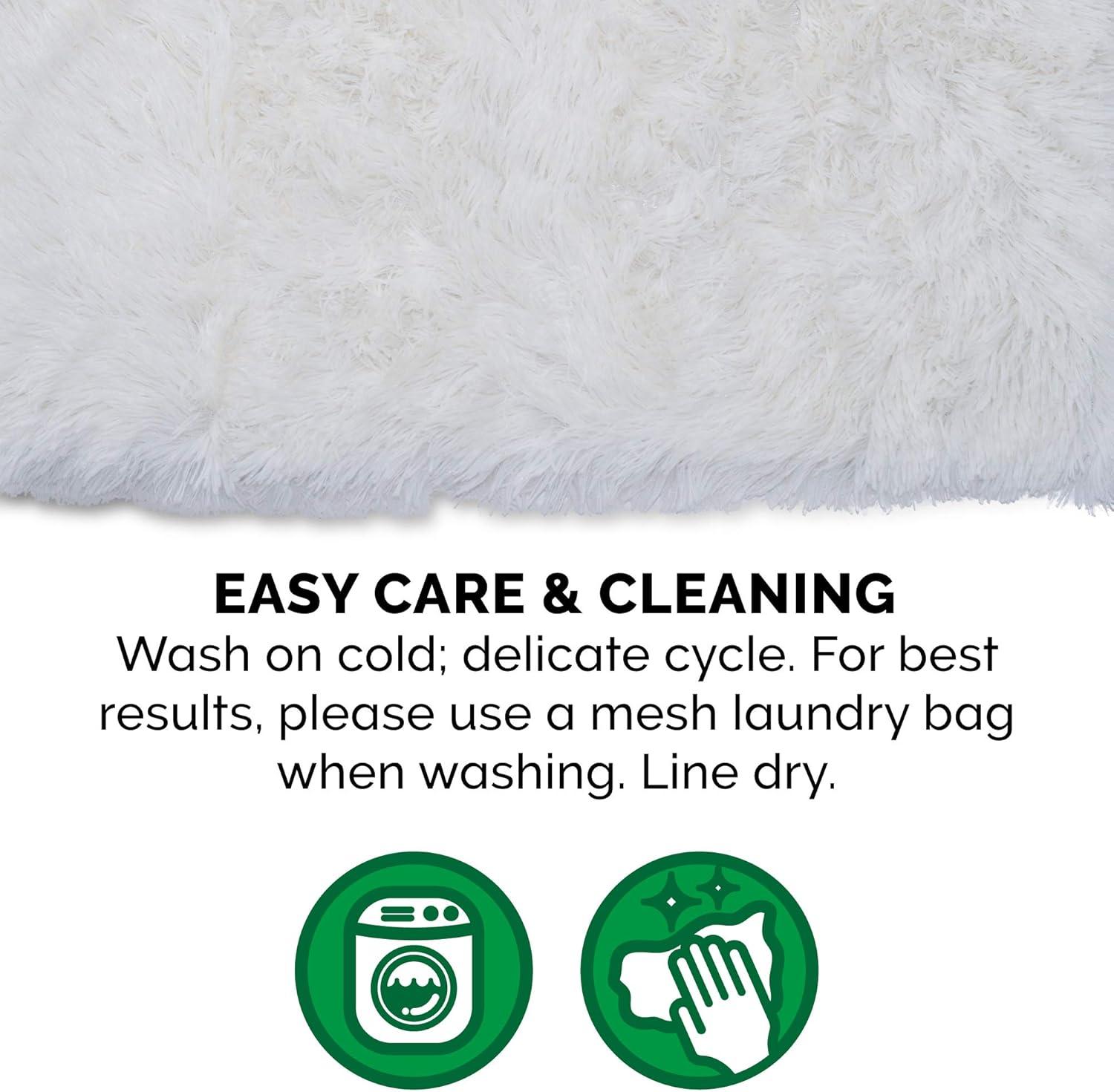 imageFurhaven SelfWarming Cat Bed for Indoor Cats 4Bedsin1 ampamp Washable Plush Long Faux Fur Convertible Cuddler Silver Large