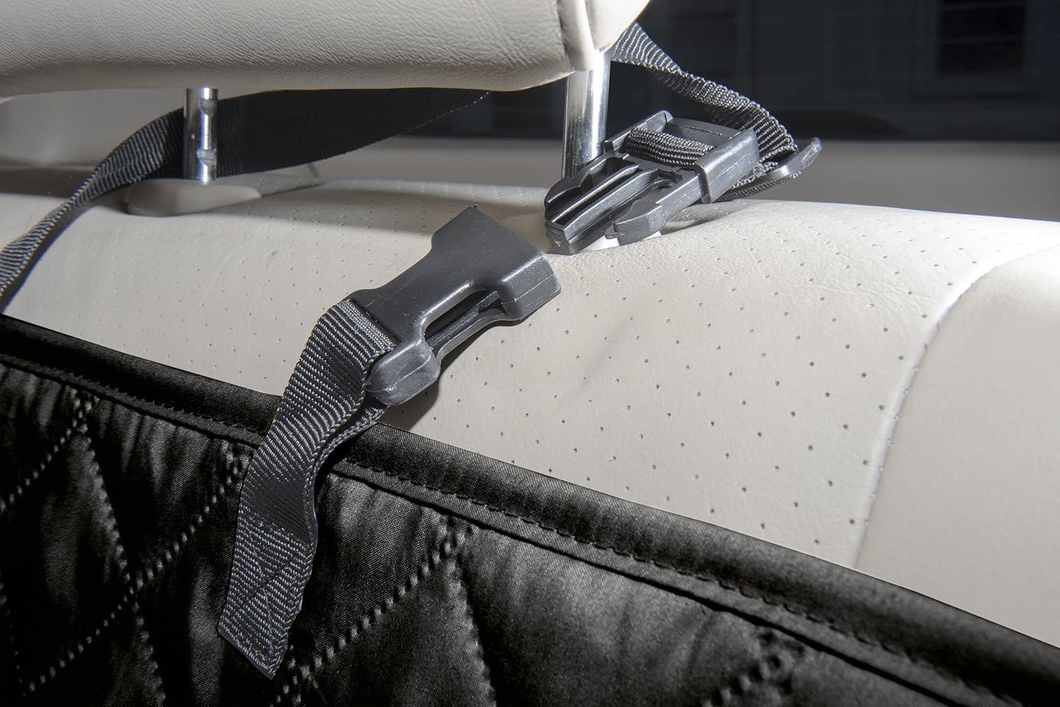 imageFurhaven Universal WaterResistant Quilted Single Car Seat Protector Black One Size