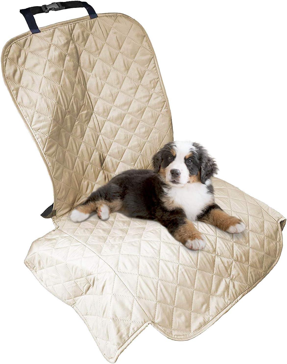 imageFurhaven Universal WaterResistant Quilted Single Car Seat Protector Clay One Size