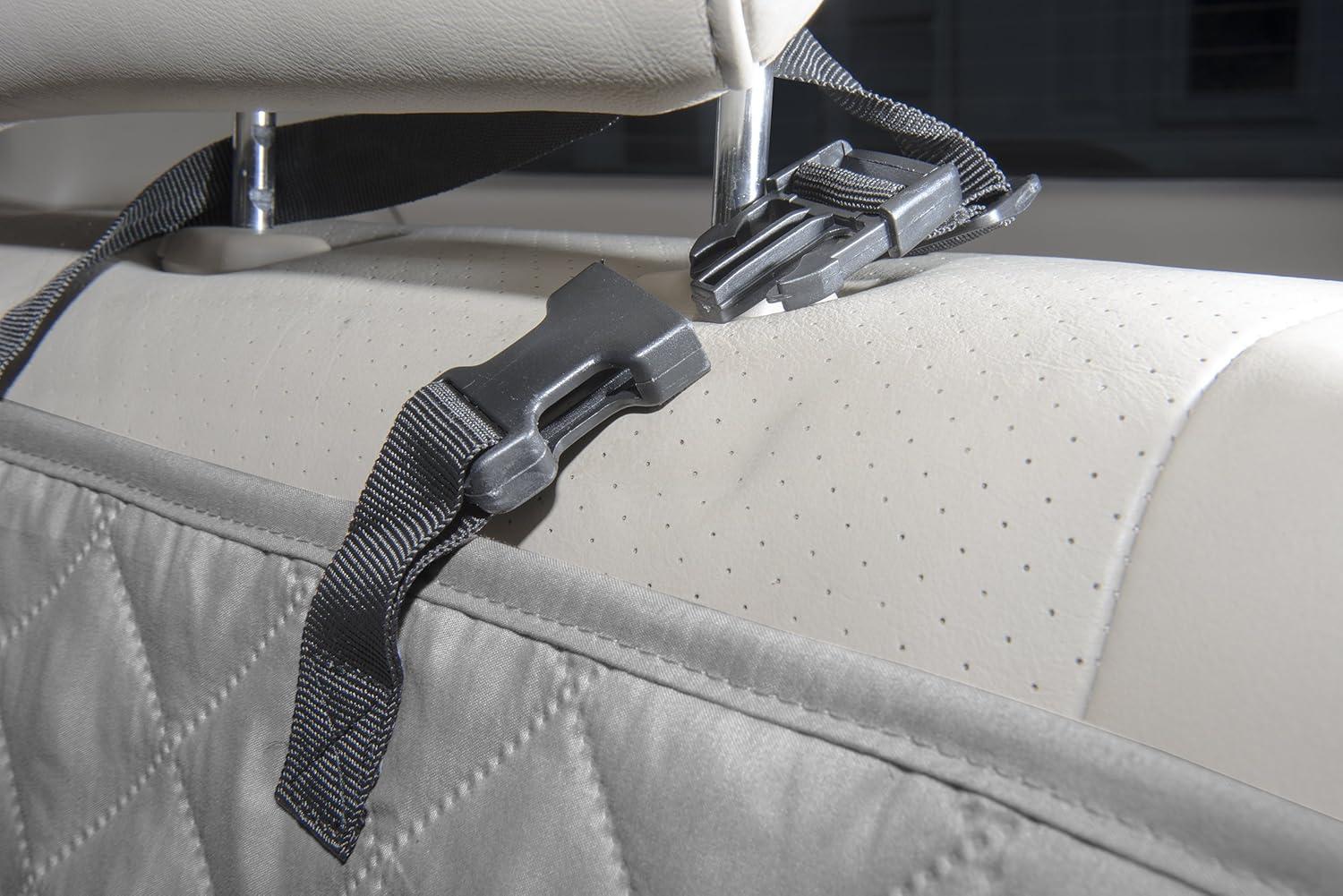 imageFurhaven Universal WaterResistant Quilted Single Car Seat Protector Gray One Size