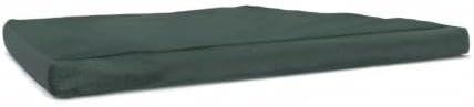 imageFurhaven WaterResistant Dog Bed for Extra Small Dogs w Removable Washable Cover Perfect for Crates ampamp Kennels For Dogs Up to 12 lbs TwoTone Reversible Crate Pad GreenGray Extra SmallGreenGray