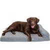 Chaise - Quilted Fleece & Print Suede (Titanium)