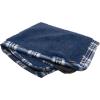 Sherpa & Plaid Flannel (Midnight Blue)