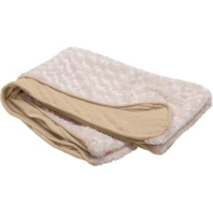 Furhaven Dog Bed Liner Water-Resistant Contour Luxe Lounger Foam Mattress Protector Cover – White, Jumbo (X-Large)(Ultra Plush (Cream))