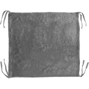 Furhaven Dog Blanket for Cot Beds, Washable w/ Zippered Pouch for Warming/Cooling Inserts – Plush Faux Fur Cot Blanket – Silver Gray, Small