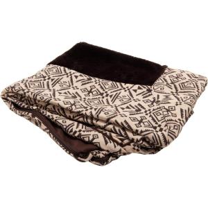 Furhaven Replacement Dog Bed Cover Plush & Southwest Kilim Décor Sofa-Style, Machine Washable – Desert Brown, Jumbo Plus (XX-Large)((Plush & Southwest Kilim Decor) Desert Brown)