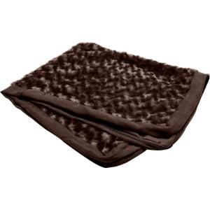Furhaven Replacement Dog Bed Cover Water-Resistant Indoor/Outdoor Logo Print Oxford Polycanvas Mattress, Washable – Deep Lagoon, Jumbo (X-Large)(Chocolate)