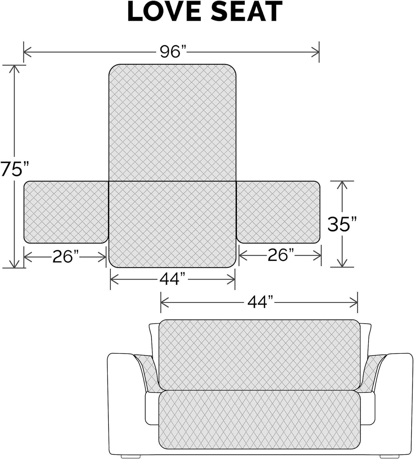 imageFurhaven WaterResistant ampamp Reversible Chair Cover Protector for Dogs Cats ampamp Children TwoTone Pinsonic Quilted Living Room Furniture Cover GrayMist ChairGrayMist